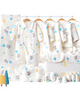 Elephant-themed baby gift set for newborn baby shower gift