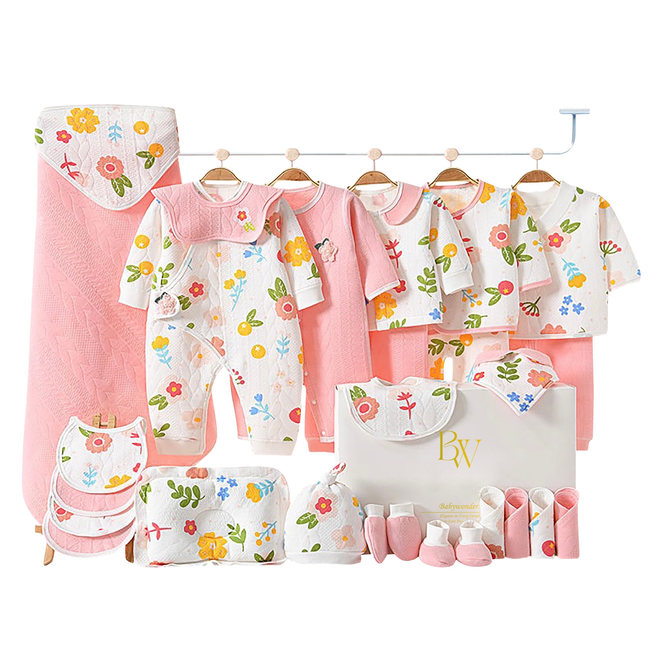 Floral Bliss Baby Gift Set newborn gift baby gifts for girls
