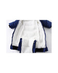 Luxe-Fur Hooded Snowsuit