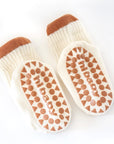 3-Pack Anti-Slip Ribbed Baby Socks – Cotton Grip Socks for Baby & Toddler