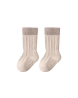 Soft Ribbed Baby Socks Thick Cotton Warm Set