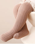 Ribbed Long Lace Baby Socks – Multi Color – Baby & Toddler