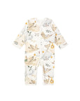 Little Goose Baby Stripe Ribbed Jumpsuit