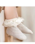 Lace Frill Baby Socks – Cotton Comfort – Baby & Toddler