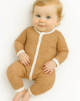 Curve Baby Stripe Ribbed Jumpsuit