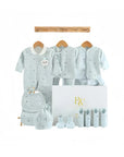 Sweet Slumber baby gift set with newborn clothes and towel