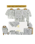Soft cotton baby gift set with clothes for boys