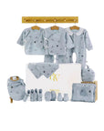 Soft cotton baby gift set with clothes for boys