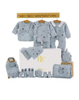 Soft cotton baby gift set with clothes for boys