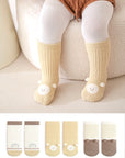 4-Pack Bear Smiles Baby Socks – Cosy Cotton Set