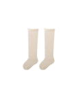 Classic Ribbed Long Baby Socks – Soft Cotton Knee-Length Socks