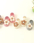 Knitted Flower Anti-Slip Baby Socks – Soft Cotton Grip Booties