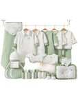 Cosy Night baby gift set with cotton baby clothes for newborns