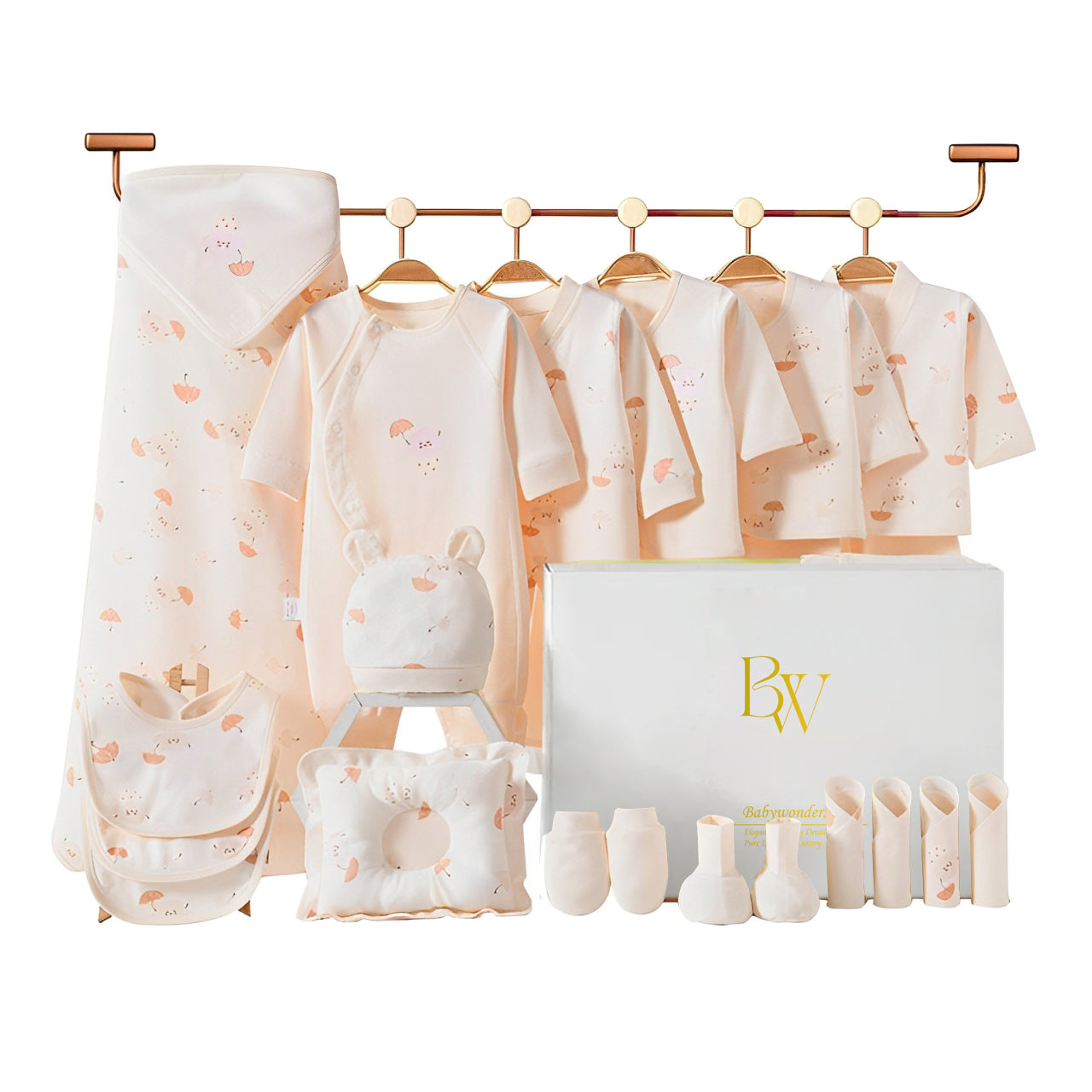 baby shower gift unisex – Raindrop Snuggles Gift Set