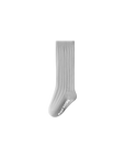 Grey sock on a white background