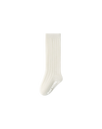 White sock on a white background