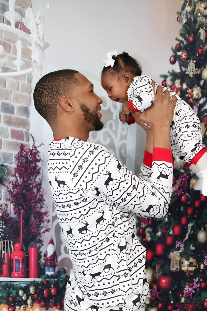 Christmas Reindeer Matching Pajamas