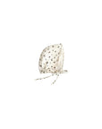 Floral baby bonnet cream matching hat soft cotton infant bonnet baby girl accessories floral print