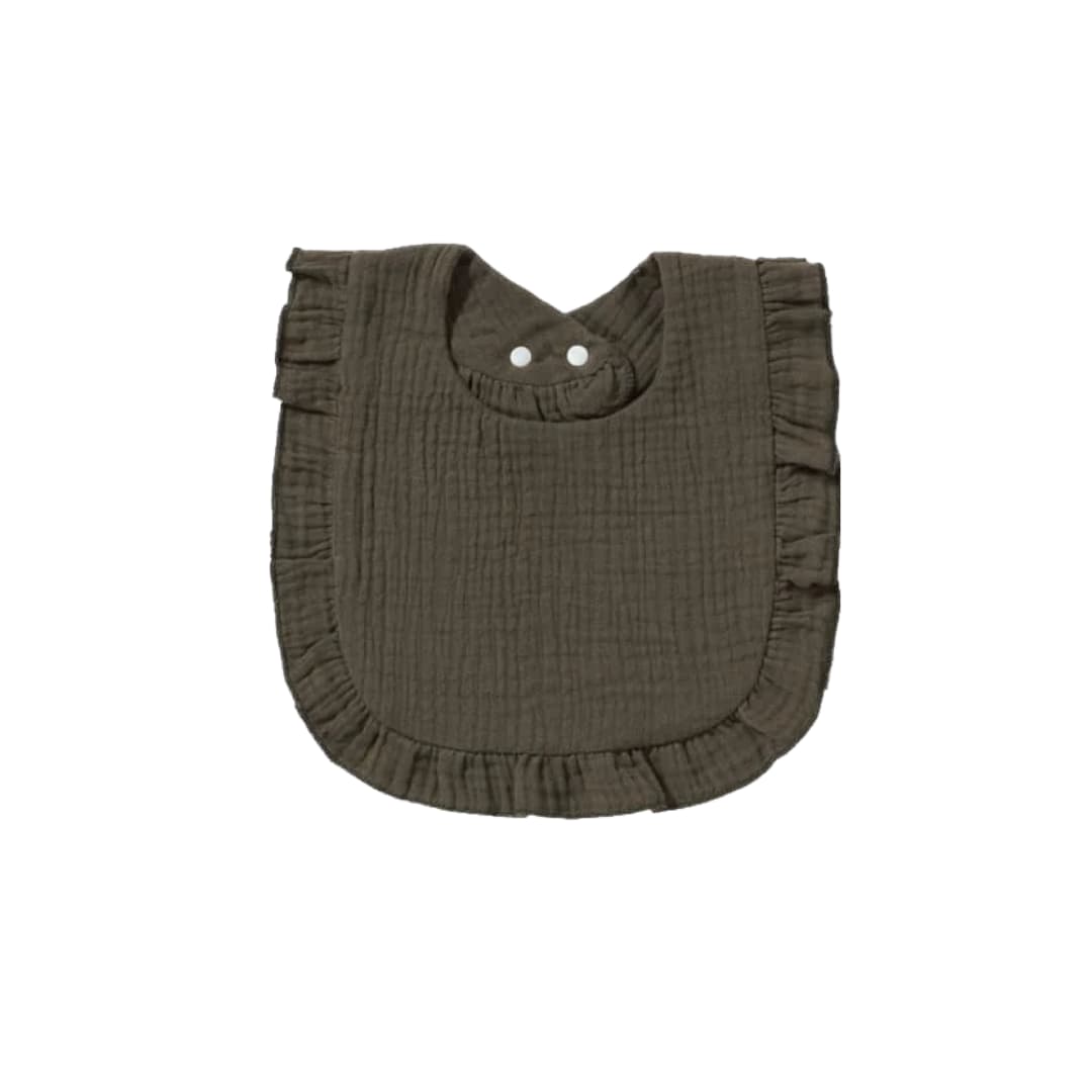 Baby Ruffle Trim Bib I | Baby Wonders