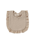 Baby Ruffle Trim Bib I | Baby Wonders