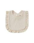 Baby Ruffle Trim Bib I | Baby Wonders