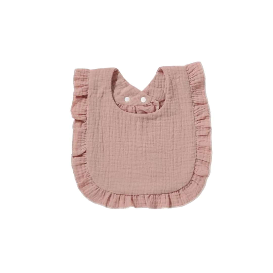 Baby Ruffle Trim Bib II | Baby Wonders