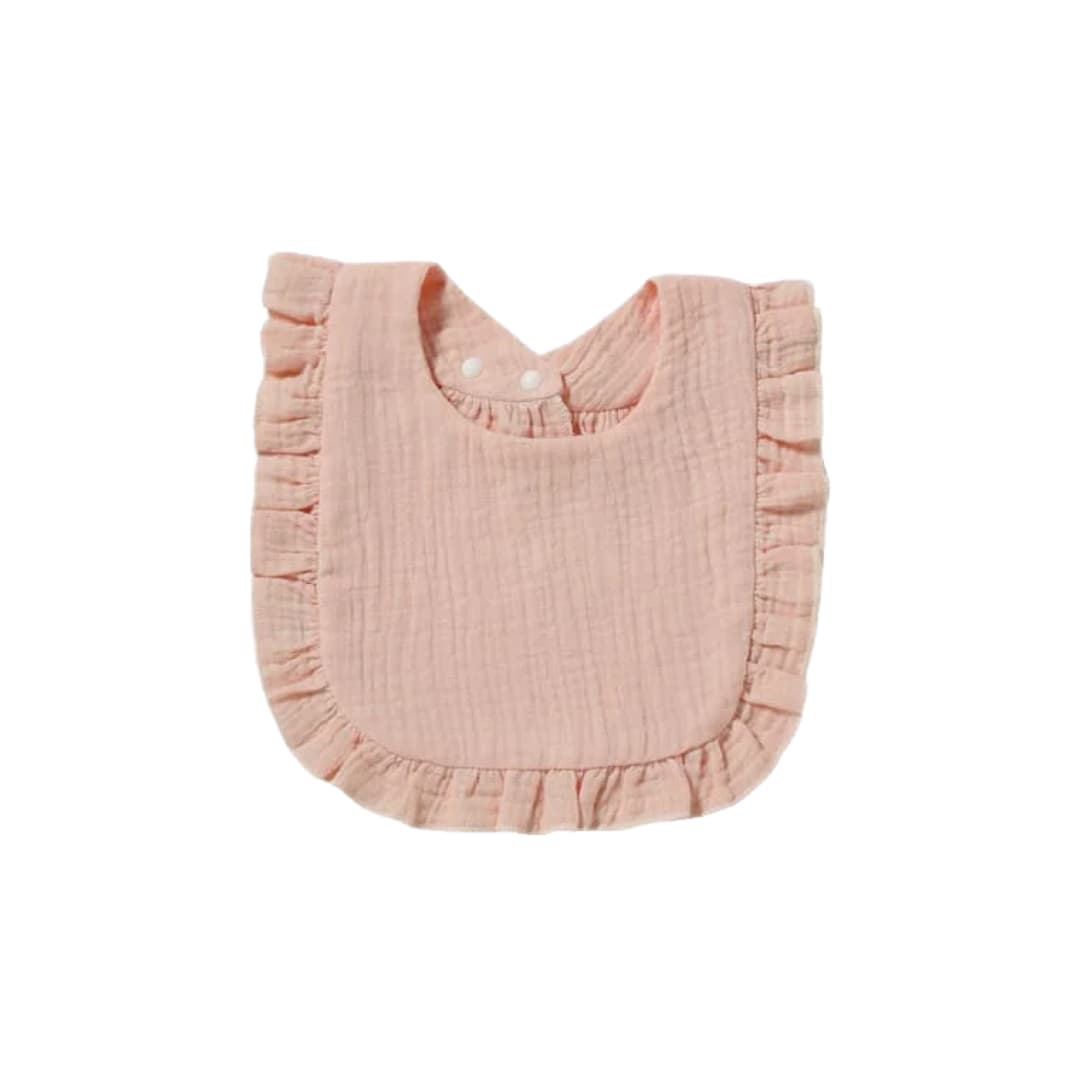 Baby Ruffle Trim Bib II | Baby Wonders