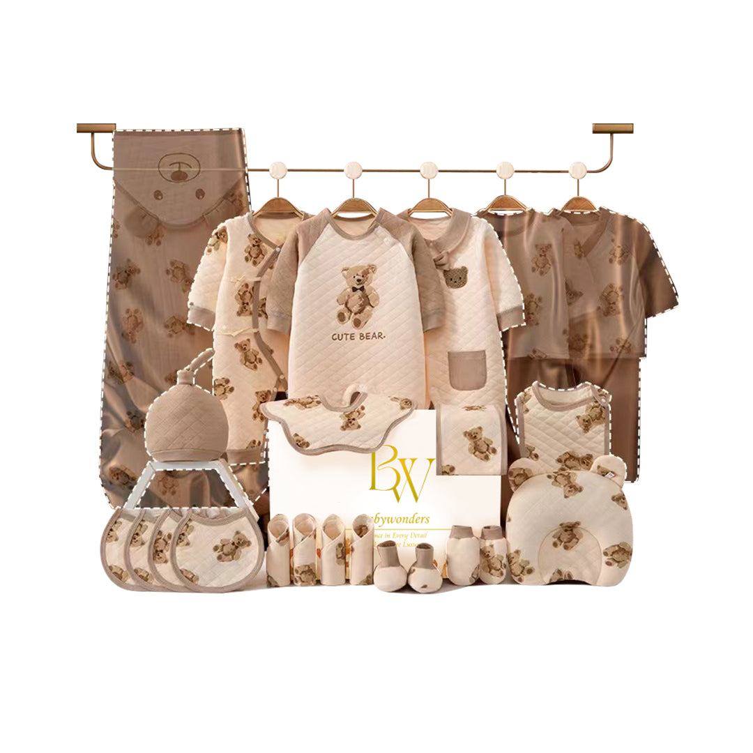 Cuddly Bear Baby Gift Set