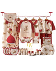 Cuddly Bear Baby Gift Set - Red Colour