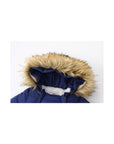 Luxe-Fur Hooded Snowsuit