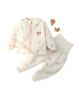 MinimalJoy Baby Jacket & Pants Set-Pink