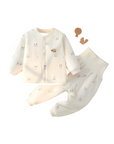 MinimalJoy Baby Jacket & Pants Set-Blue