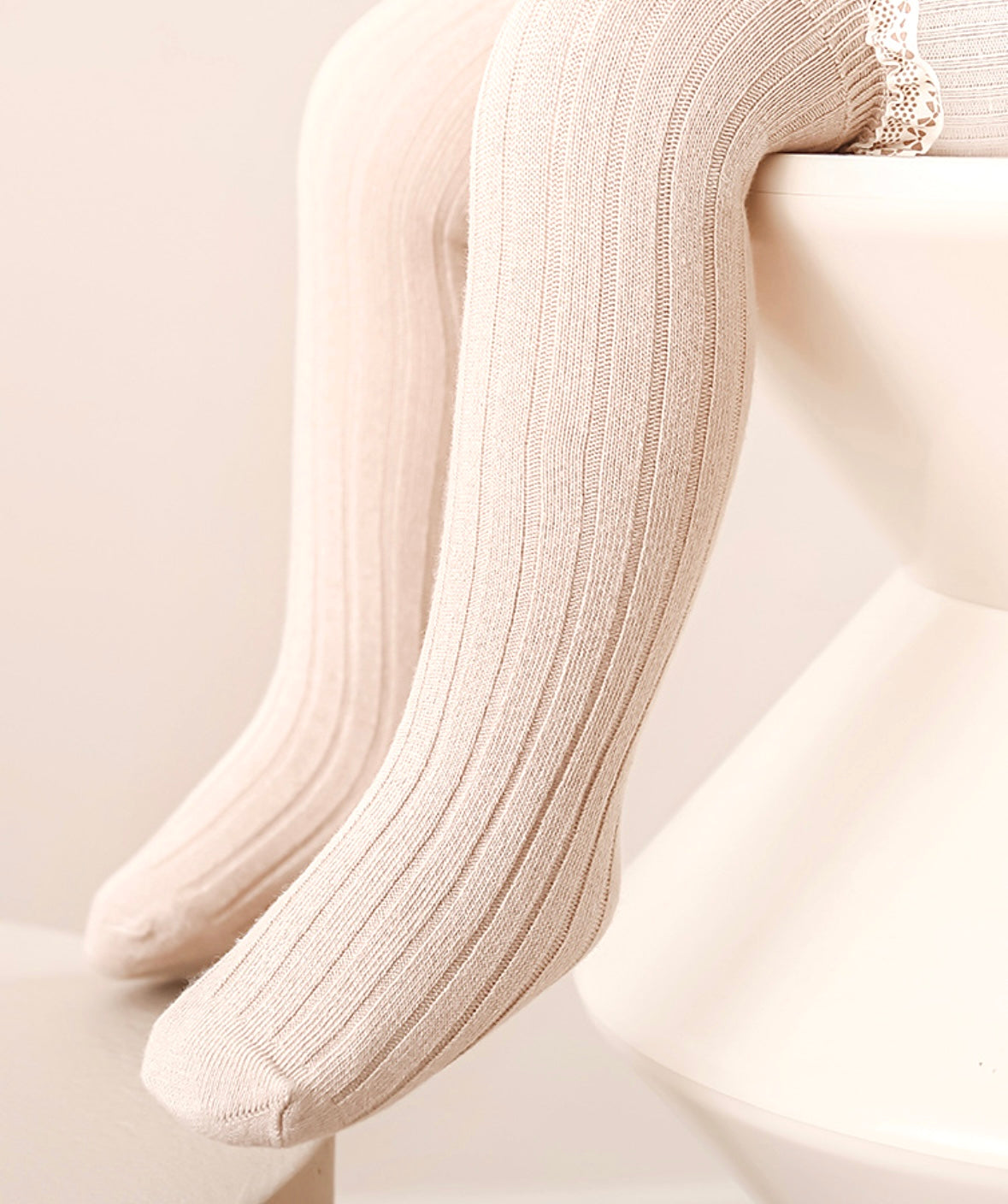 Ribbed Long Lace Baby Socks – Multi Color – Baby &amp; Toddler