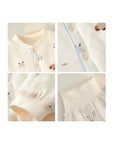 MinimalJoy Baby Jacket & Pants Set-Pink