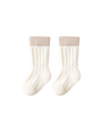 Soft Ribbed Baby Socks Thick Cotton Warm Set