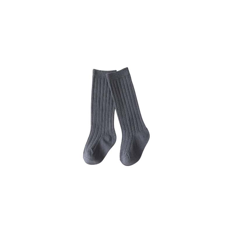 Ribbed Long Cotton Baby Socks – Multi-Colour – Baby &amp; Toddler
