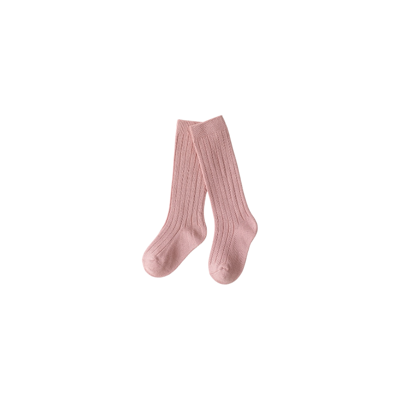 Ribbed Long Cotton Baby Socks – Multi-Colour – Baby &amp; Toddler