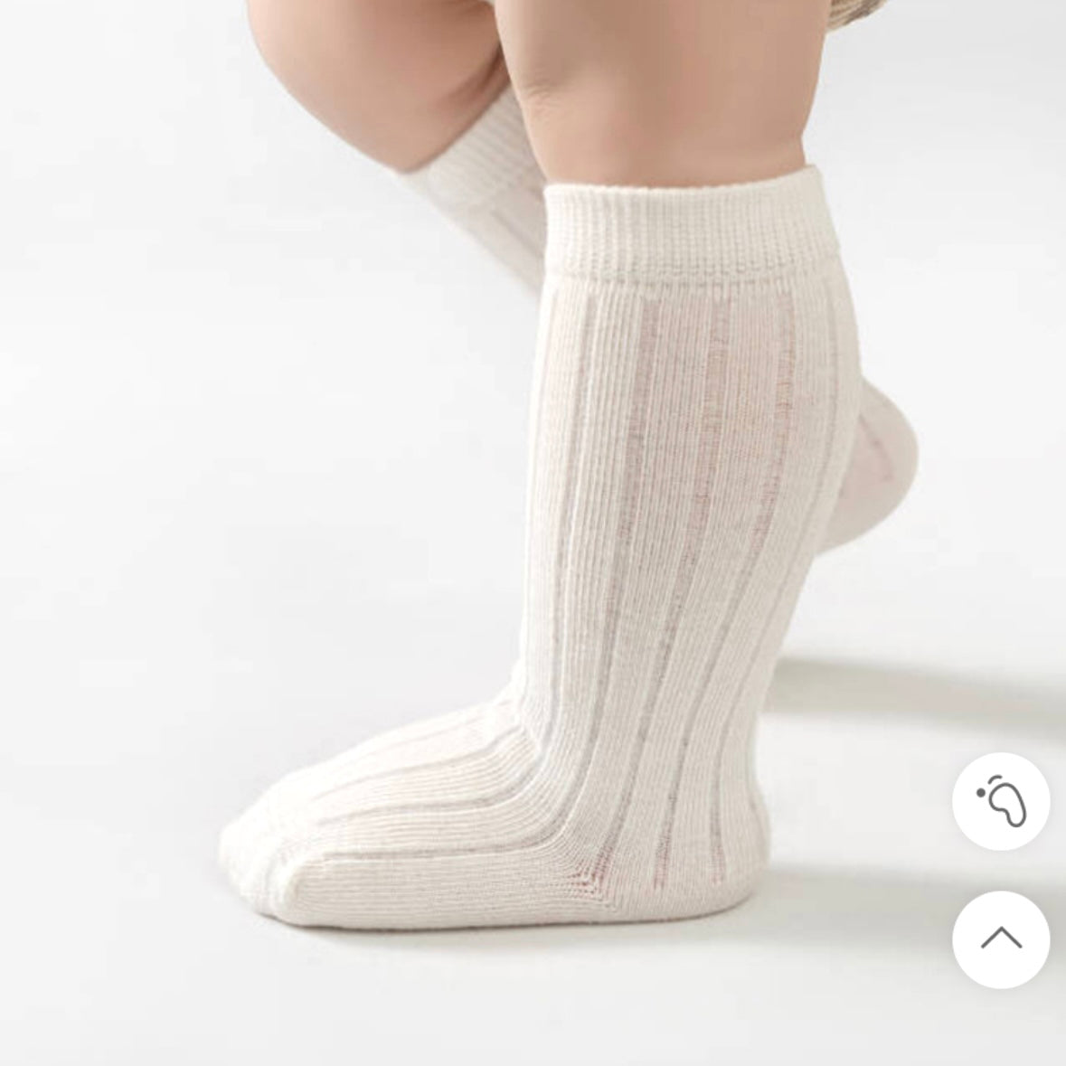 3-Pack Ribbed Cotton Socks – Neutral Mix – Baby &amp; Toddler