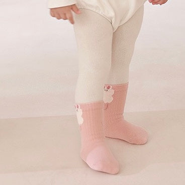 5-Pack Patterned Cotton Baby Socks – Pastel Mix – Baby &amp; Toddler