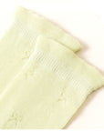 5-Pack Pastel Lace-Trim Baby Socks – Soft Cotton Baby Socks with Frilled Edge