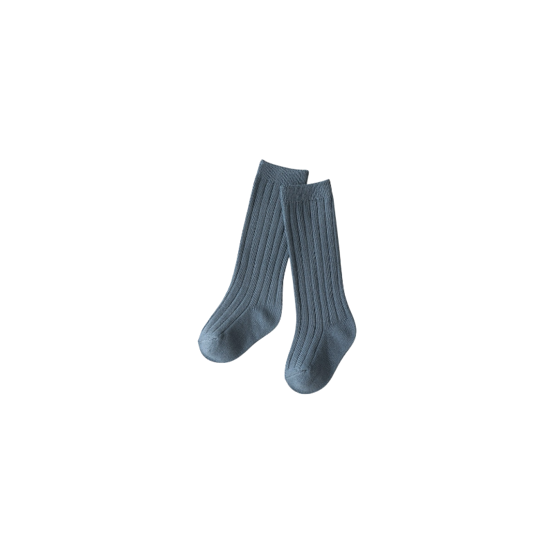 Ribbed Long Cotton Baby Socks – Multi-Colour – Baby &amp; Toddler