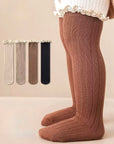 Ribbed Long Lace Baby Socks – Multi Color – Baby & Toddler