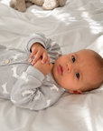 Knitted Dog Pattern Baby Romper