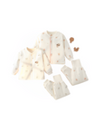 MinimalJoy Baby Jacket & Pants Set-Blue