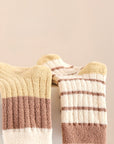 3-Pack Thick Winter Socks – Brown Mix – Baby & Toddler