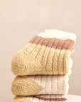 3-Pack Thick Winter Socks – Brown Mix – Baby & Toddler