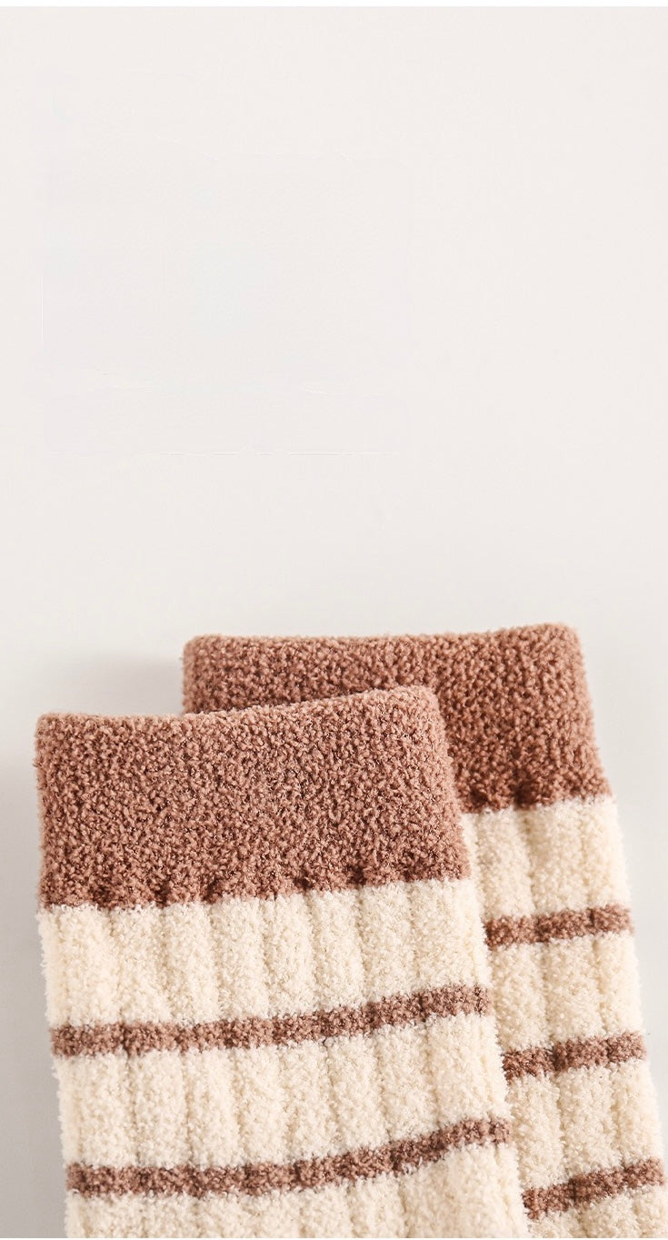 3-Pack Thick Winter Socks – Brown Mix – Baby &amp; Toddler