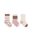 3-Pack Thick Winter Socks – Brown Mix – Baby & Toddler