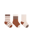 3-Pack Thick Winter Socks – Brown Mix – Baby & Toddler
