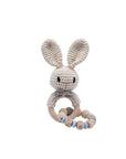 Crochet Blue Rabbit with Chain